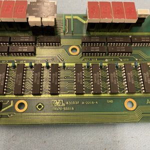 Control Board 43103F A-2219-4 08970-60018 | A 452