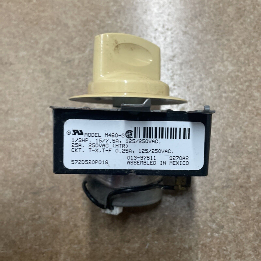 Genuine OEM GE Dryer Timer 572D520P018 |KM1467