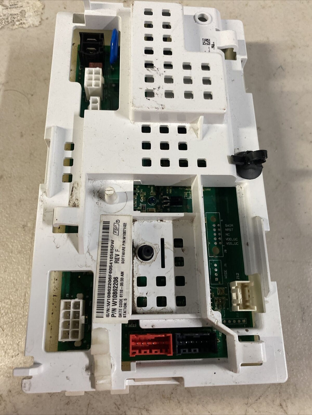 W10862206 Whirlpool Washer Control Board |BK1597