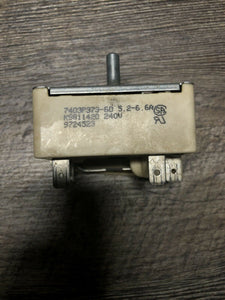 Maytag SURFACE ELEMENT/BURNER/ INFINITE SWITCH 7403P373-60 | AS Box 110