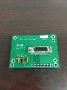 TTC Ethernet Control Board - Part # 80-43642-01 REV A 85-43641-01 | NT629