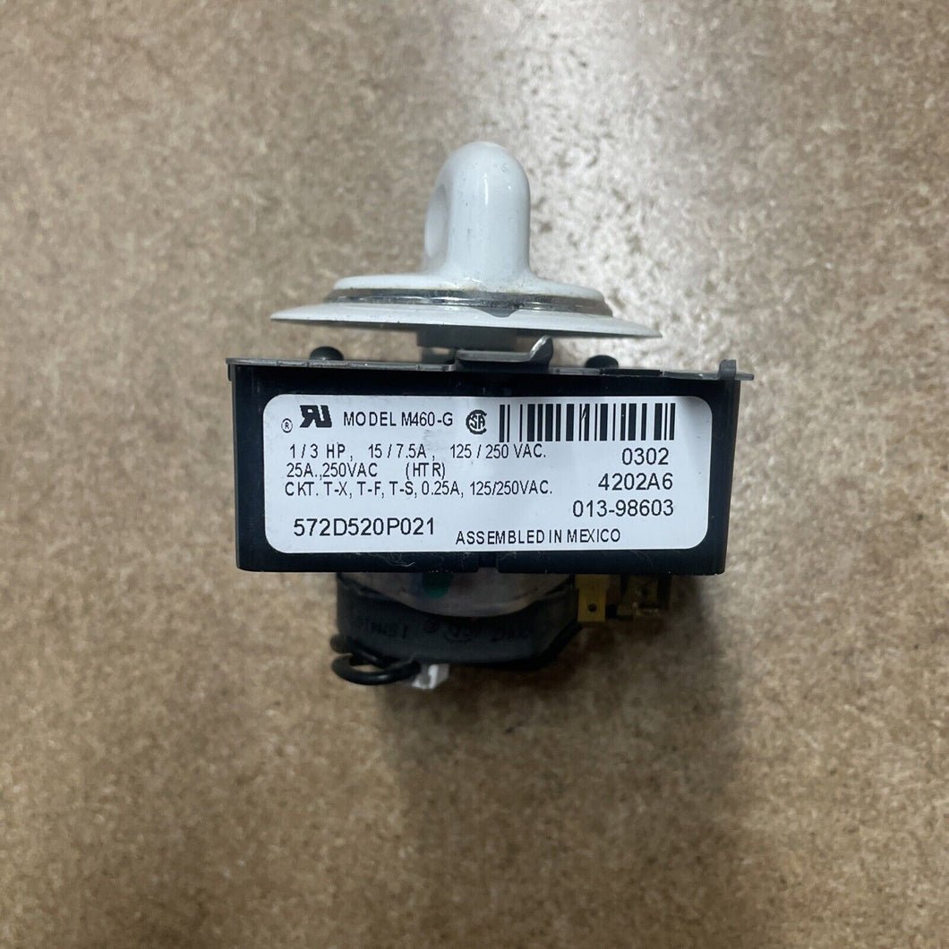 Genuine OEM GE 572D520P021 Dryer Timer |KM1266