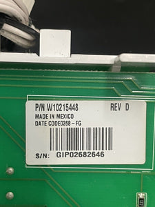 Whirlpool W10215448 Dryer Interface Control Board |WM924
