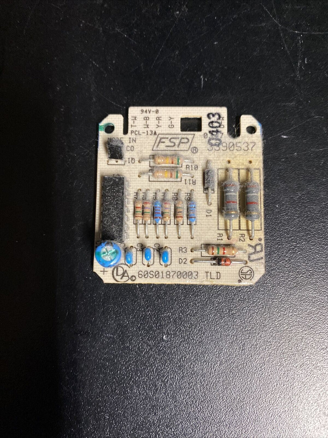 Whirlpool Dryer Sensor Control Board - Part.# 3390537 60S01870003 |BK442