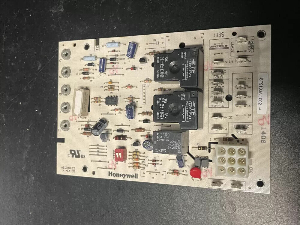 Honeywell ST9103A1002 Furnace Fan Circuit Control Board AZ10591 | 1612