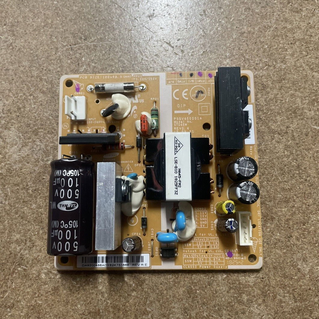 Samsung Refrigerator Power Control Board DA92-00486A |KM1494