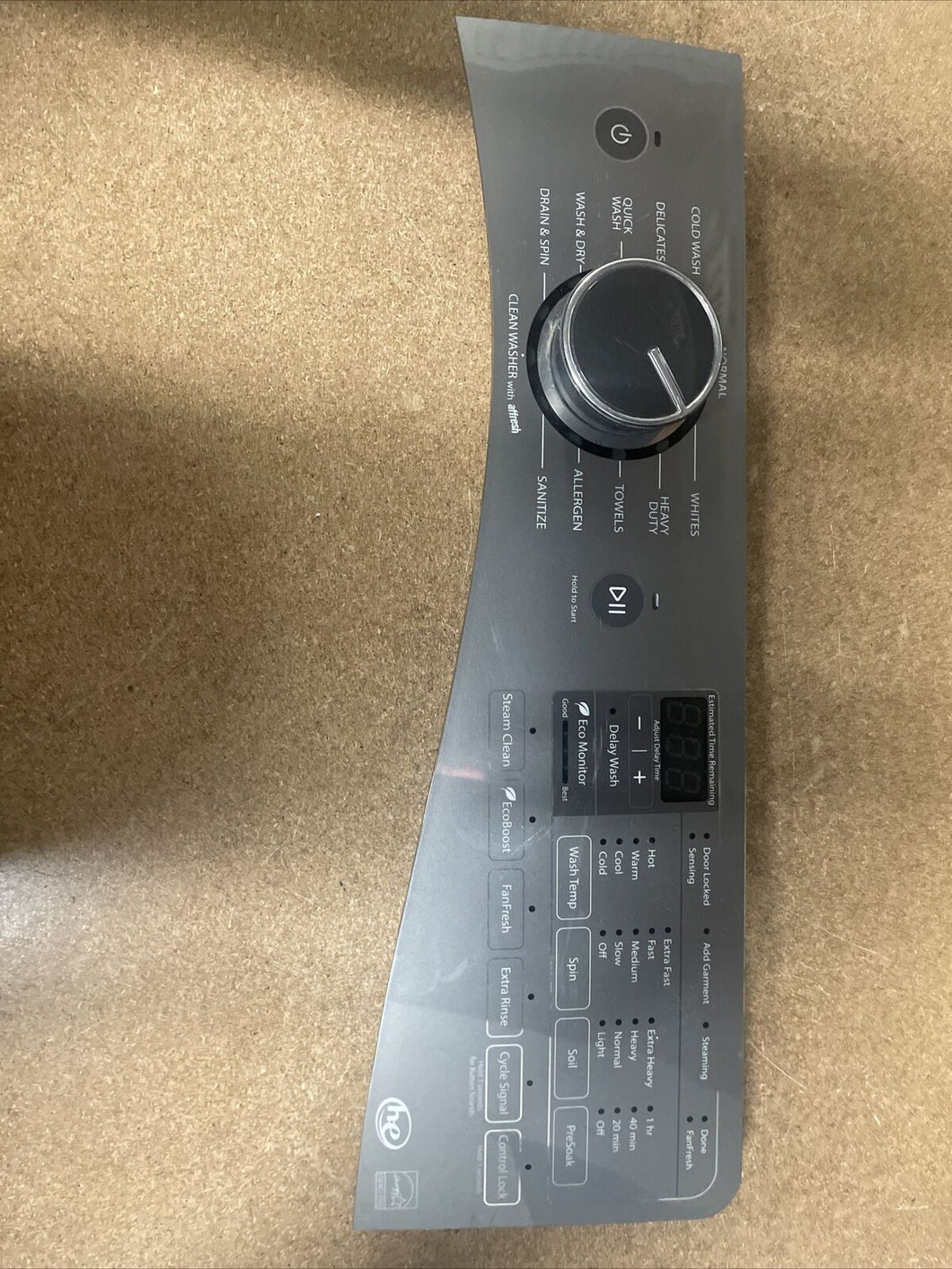 Whirlpool Washer Interface Control Panel W10750481, W10433091, W10750482 |KMV201