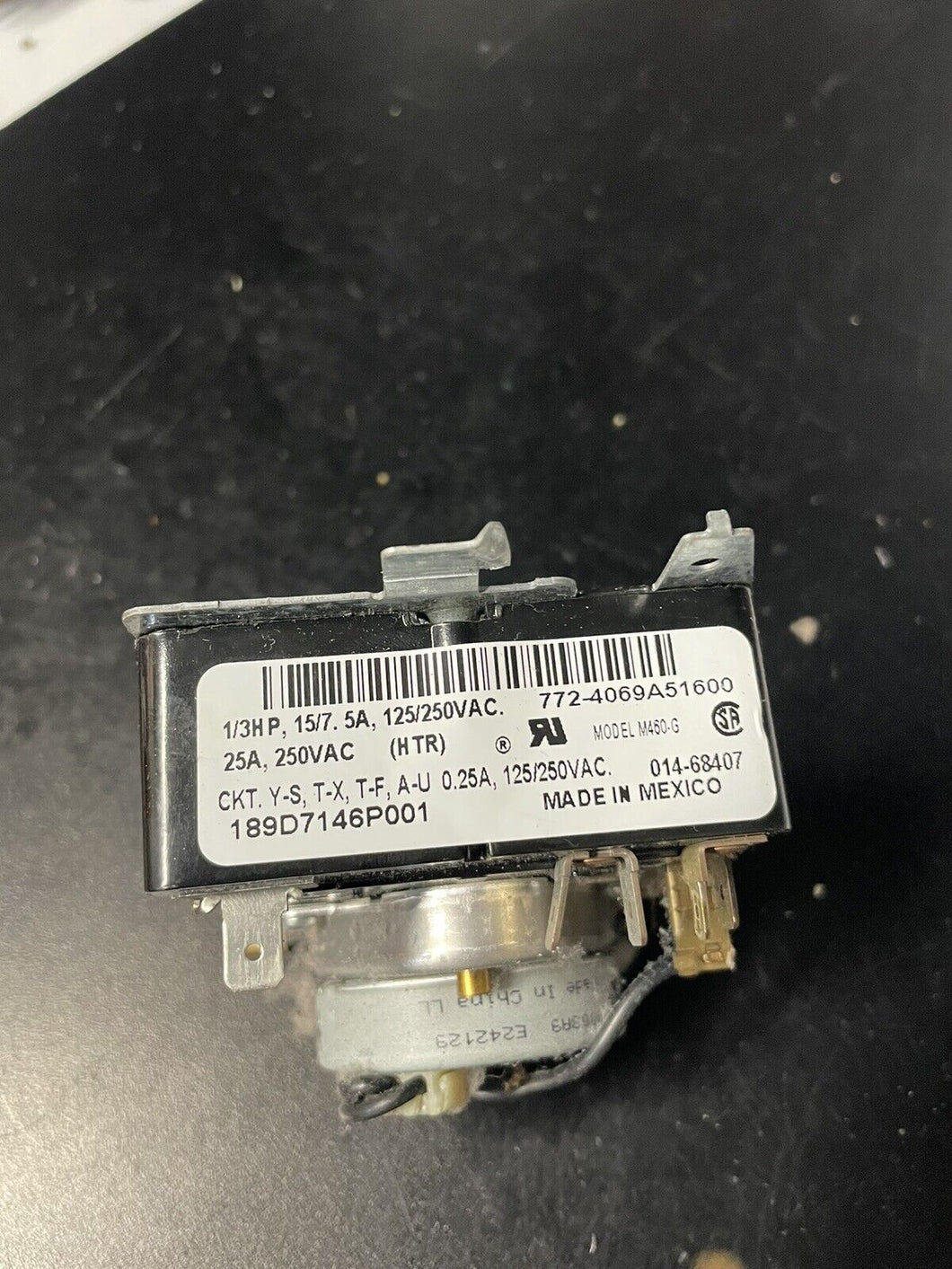 GE Dryer Timer P/N 189D7146P001 |WM553