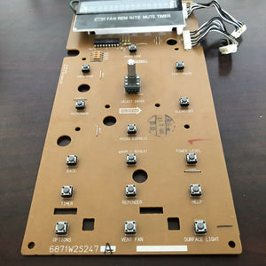 Microwave control board 6871W2S247A 6870W2A247A | A 258