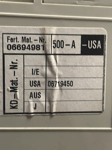 Miele Dishwasher Control Board Module ELPW500-A Control Unit 06694981 |WMV178
