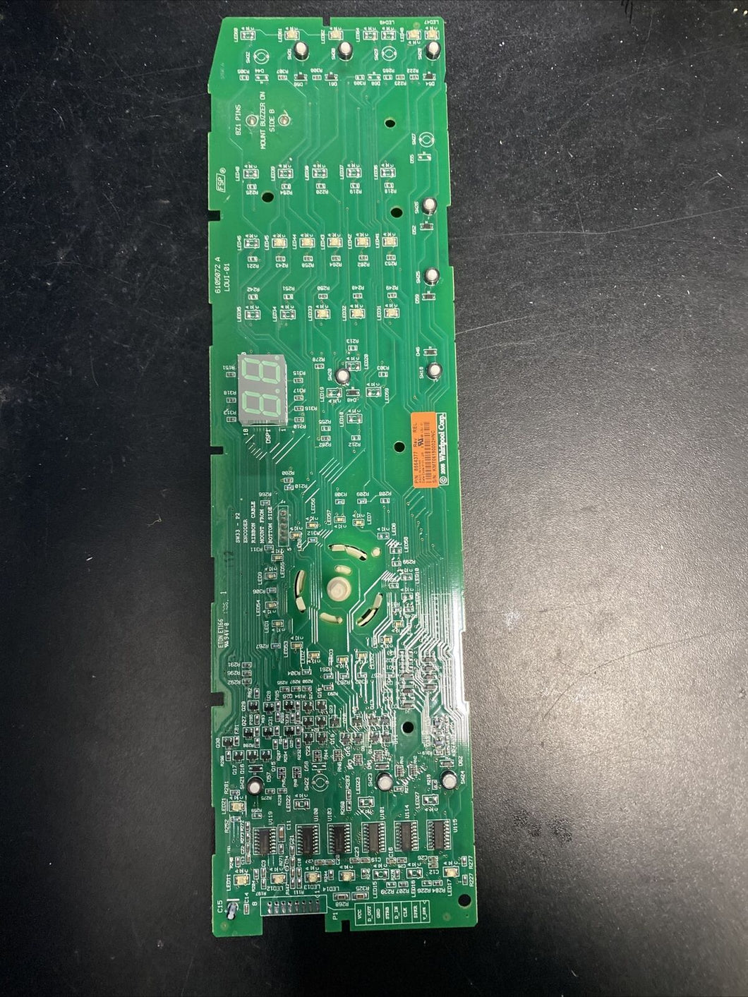 Whirlpool Dryer Control Board - P/N 8564377 H/  Rel |BKV90