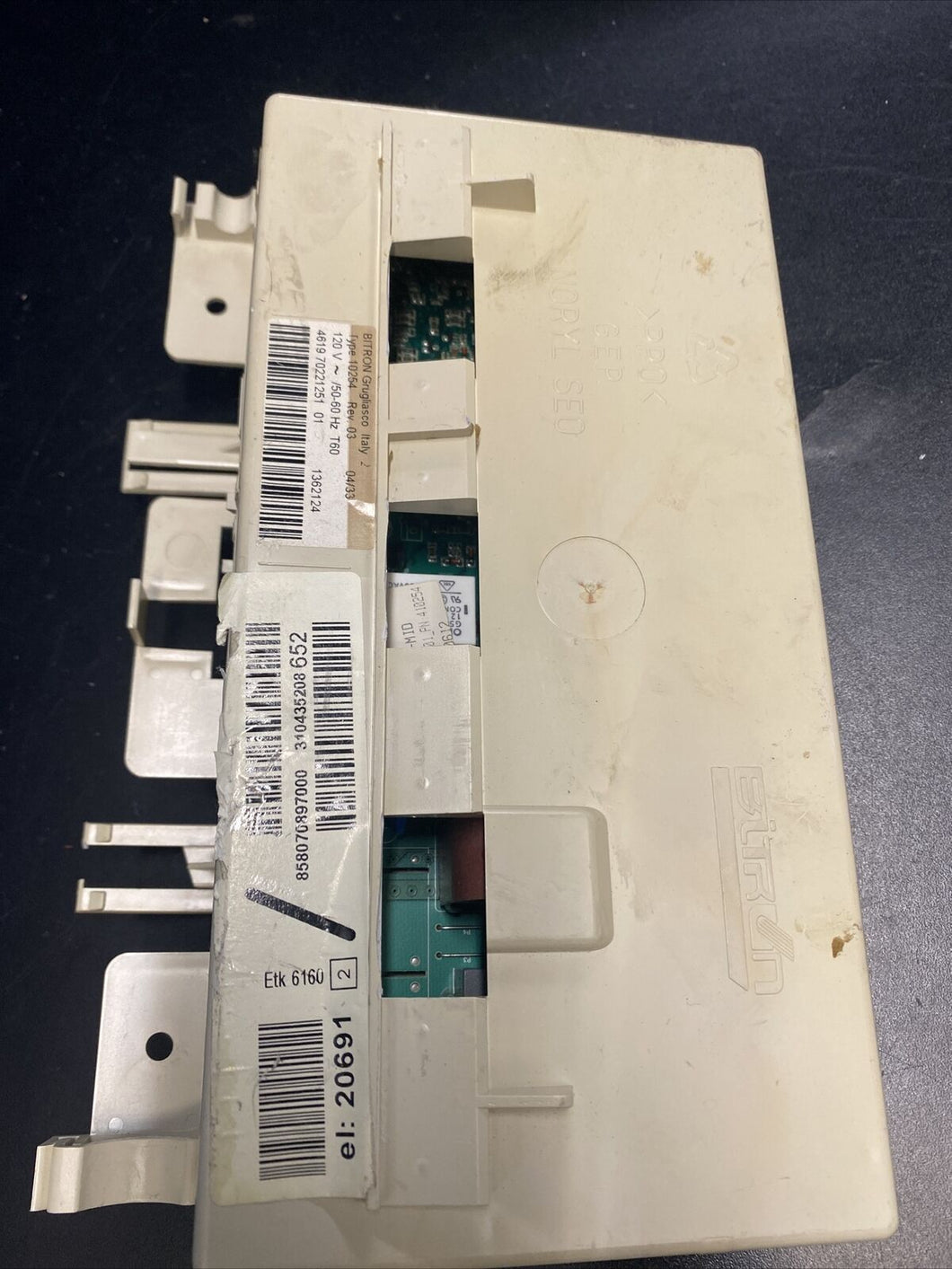 Bitron Grugliasco Washer Control Board 461970221251 |BKV148