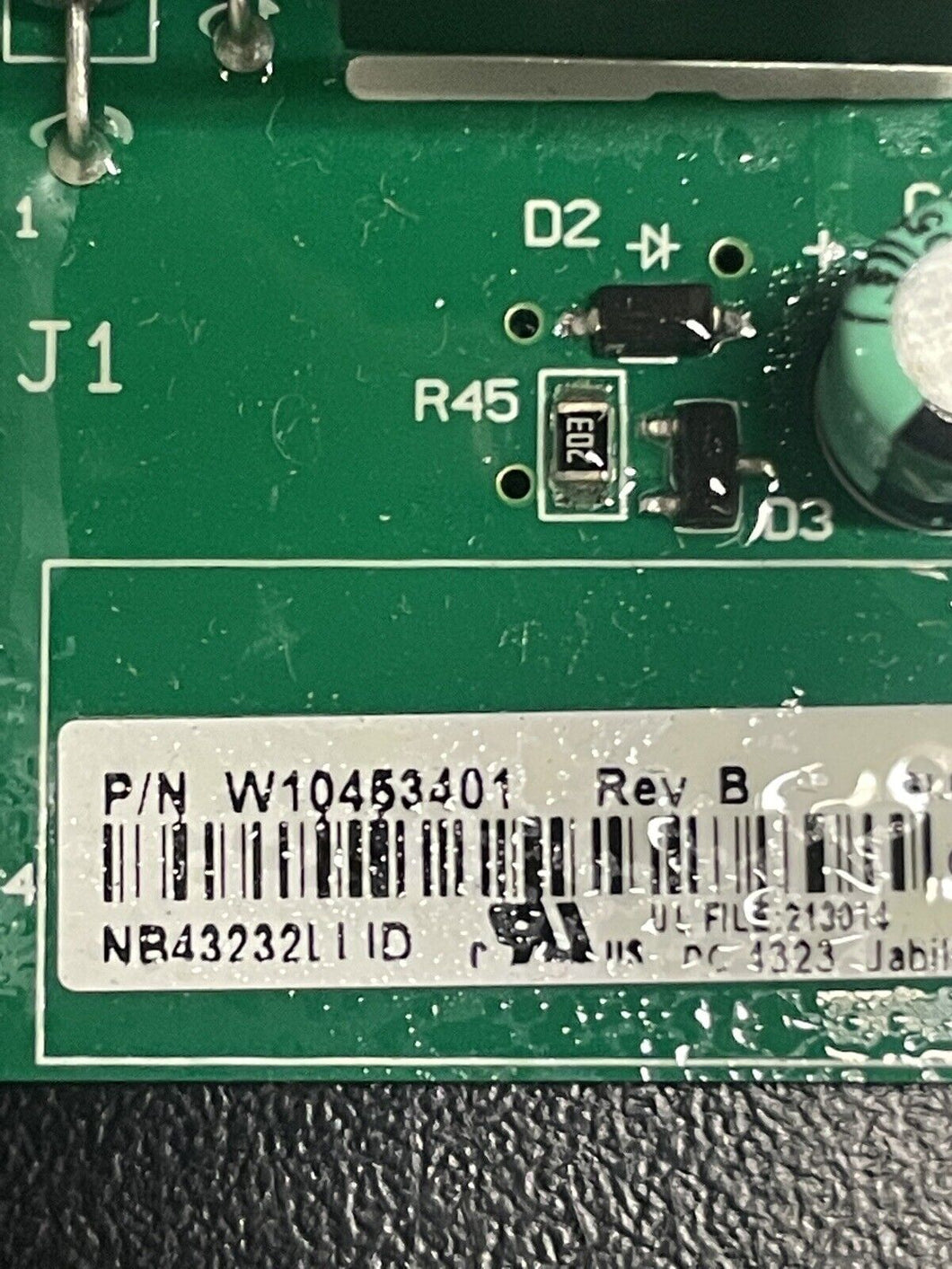 W10453401 WHIRLPOOL REFRIGERATOR CONTROL BOARD |WM771