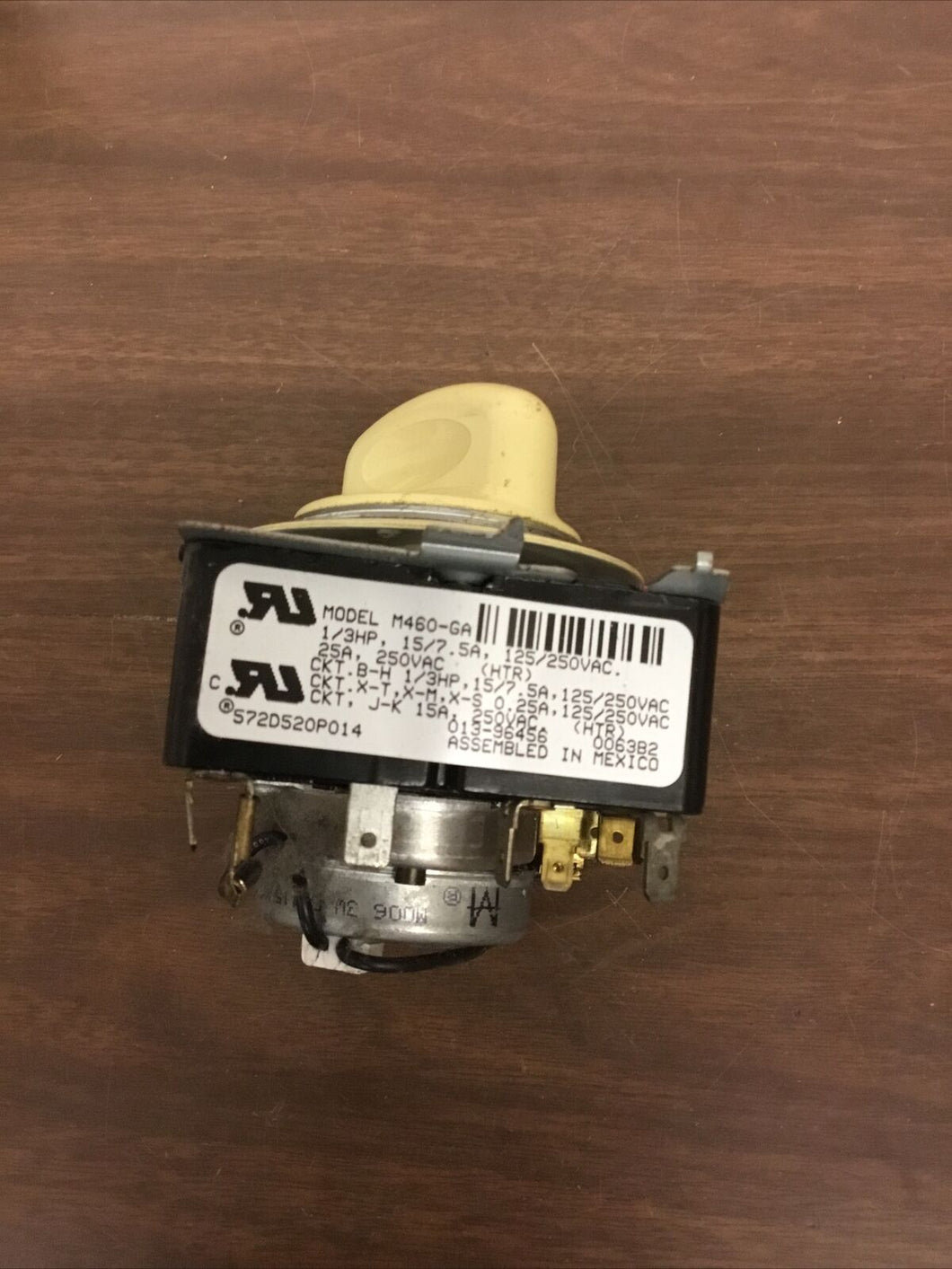 GE Dryer Timer | 572D520P014 | GG958