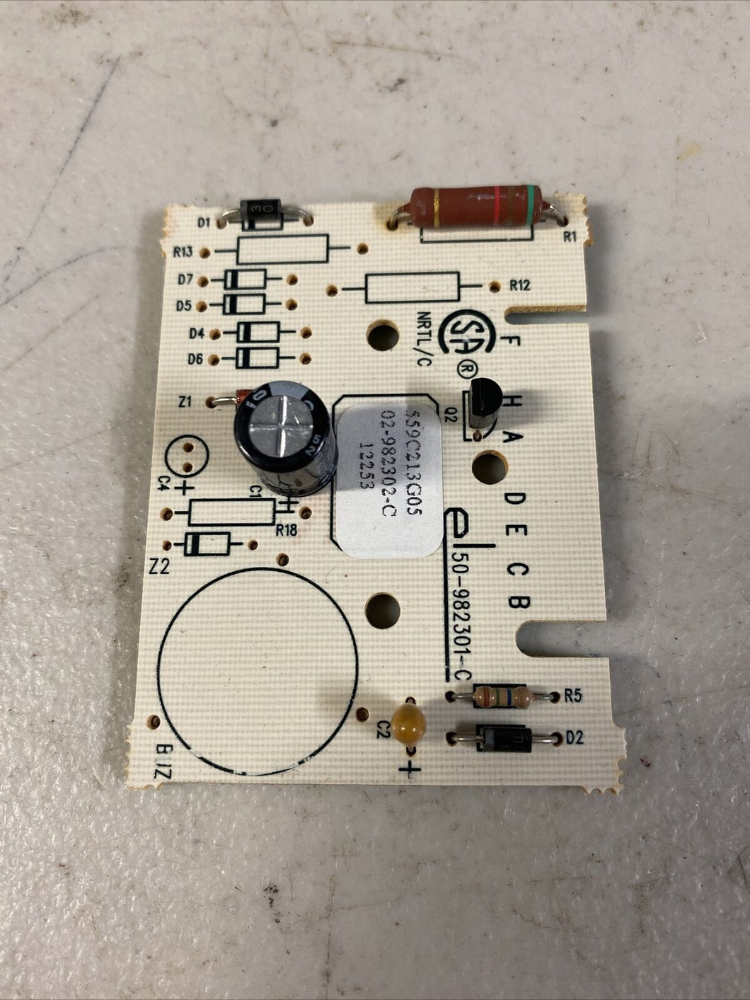 GE Dryer Control Board 559C213G05 | |BK1638