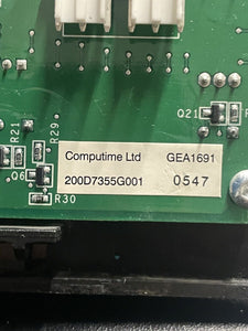 Ge Refrigerator Dispenser Interface Control Board Part # 200d7355g049 |WM1389