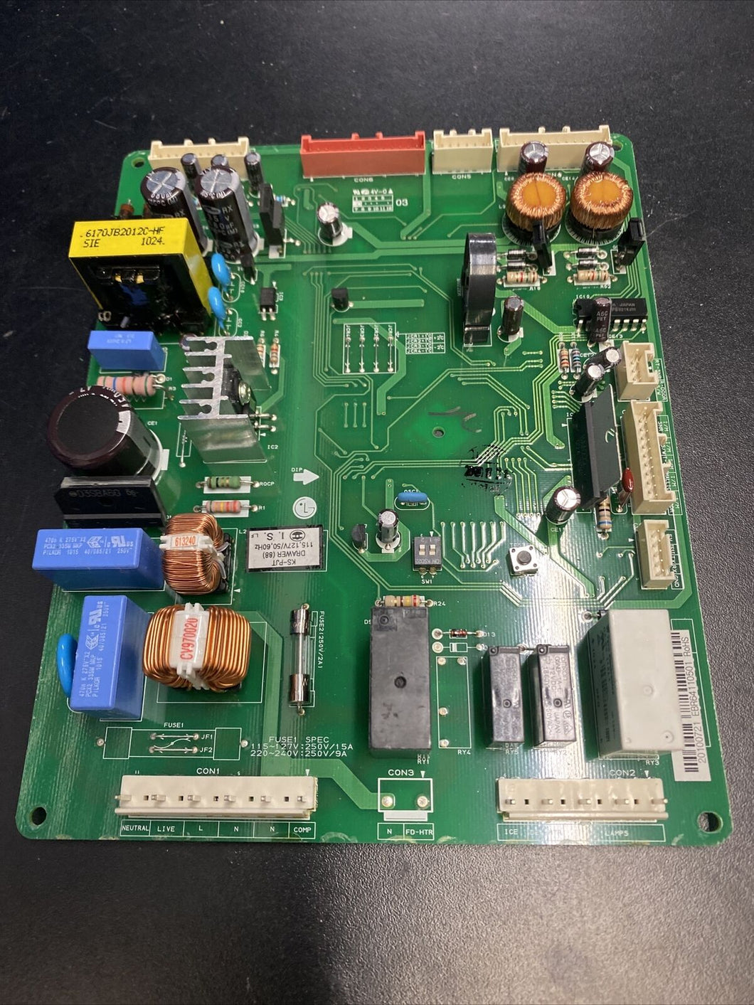 LG Refrigerator Control Board | EBR64110501 |BK1483