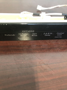 KitchenAid Dishwasher Control Panel W10852987E | AS Box 160