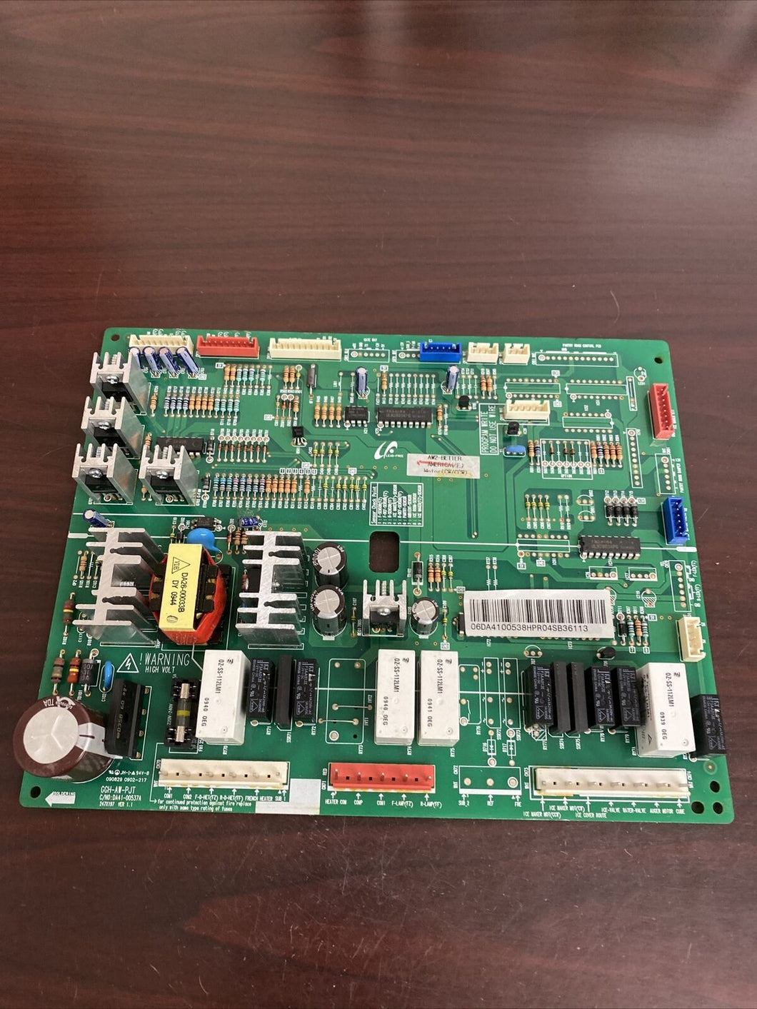 Samsung Refrigerator Main Control Board - Part# DA41-00538H | NT463