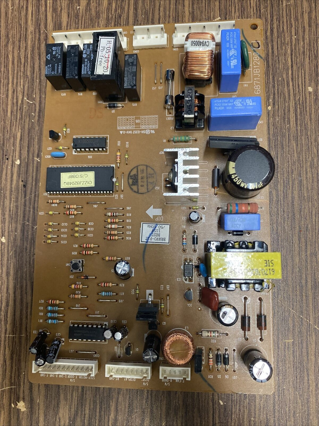 LG 6871JB1280P Refrigerator Control Board |BK580