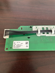 Bosch Dryer Control Display Board - Part# 760177-00 9000 809 339-01 | NT377