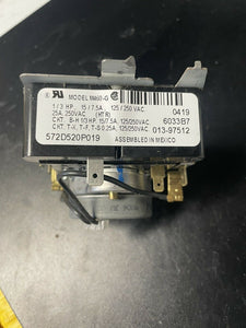 GE DRYER TIMER - PART # 572D520P019 |WM282