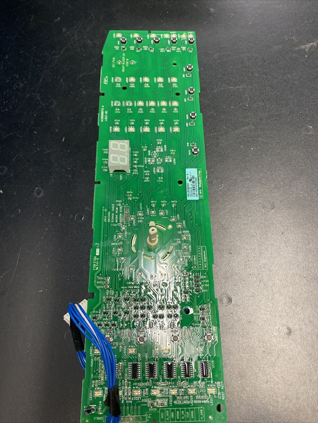 W10583043 WHIRLPOOL WASHER INTERFACE BOARD |BK1397