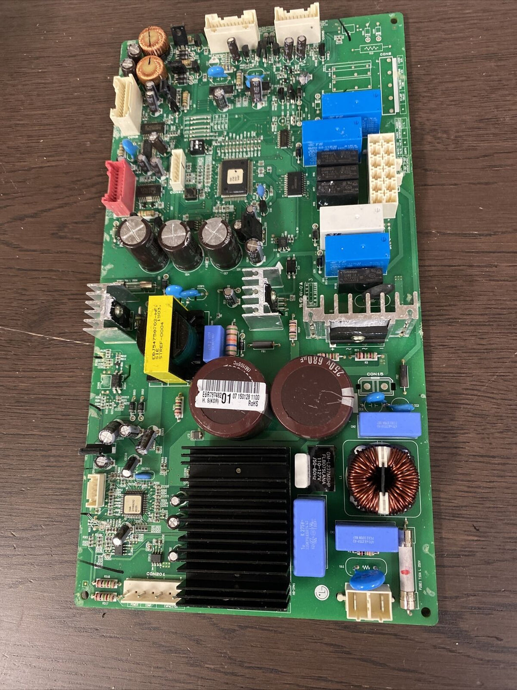 LG Refrigerator Control Board P# EBR78748201 |BK1465