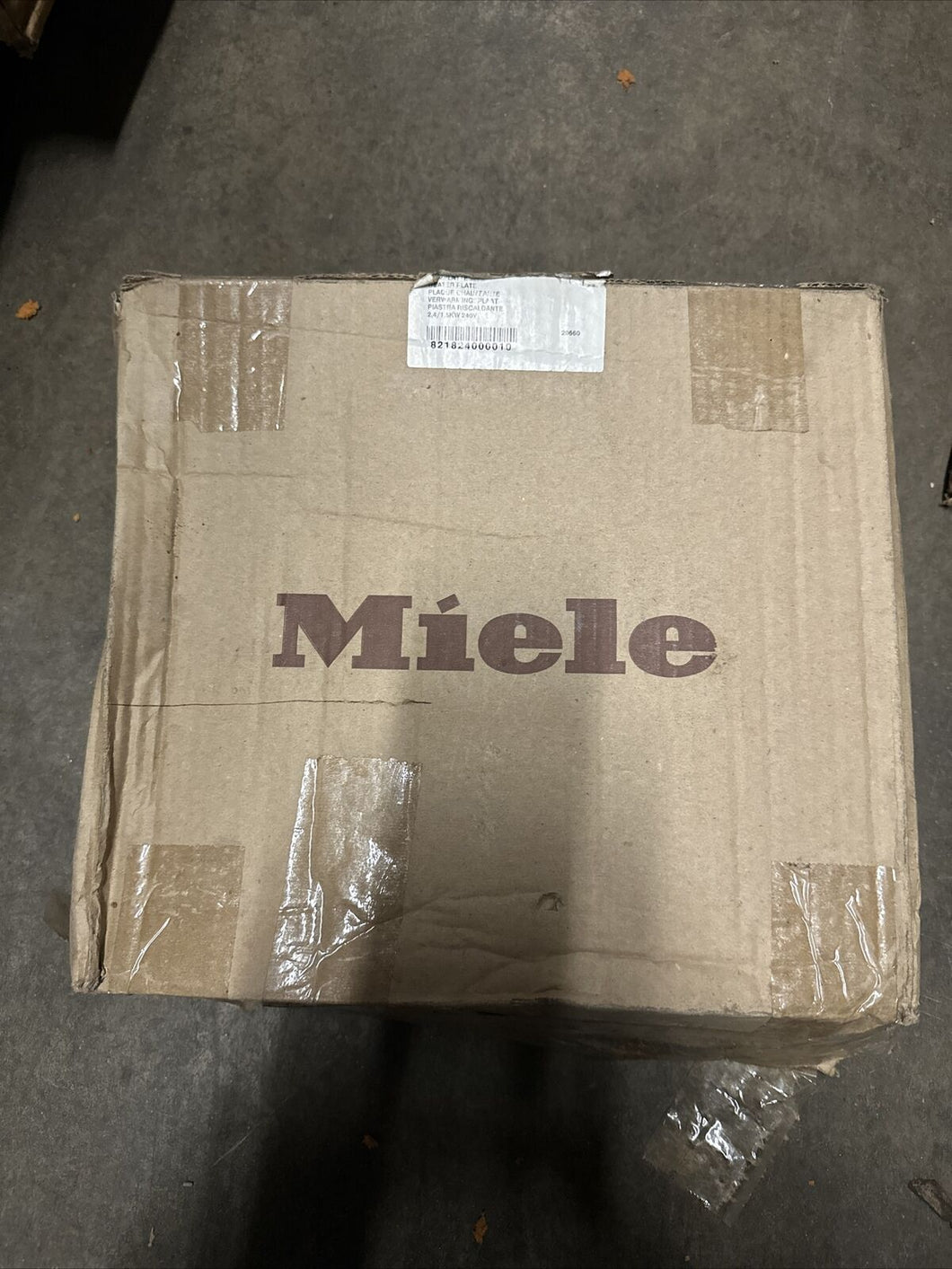 Brand New OEM Miele 8218240 Heater Plate | NT WH4