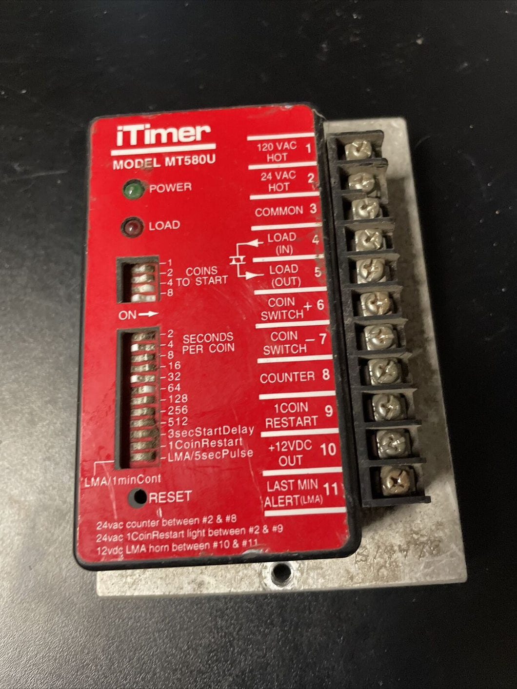 ITIMER CONTROL BOARD MT580U |WM300