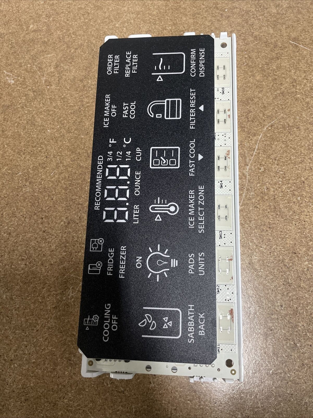 WHIRLPOOL PCB ASSEMBLY W11114473 REV B |KM1350