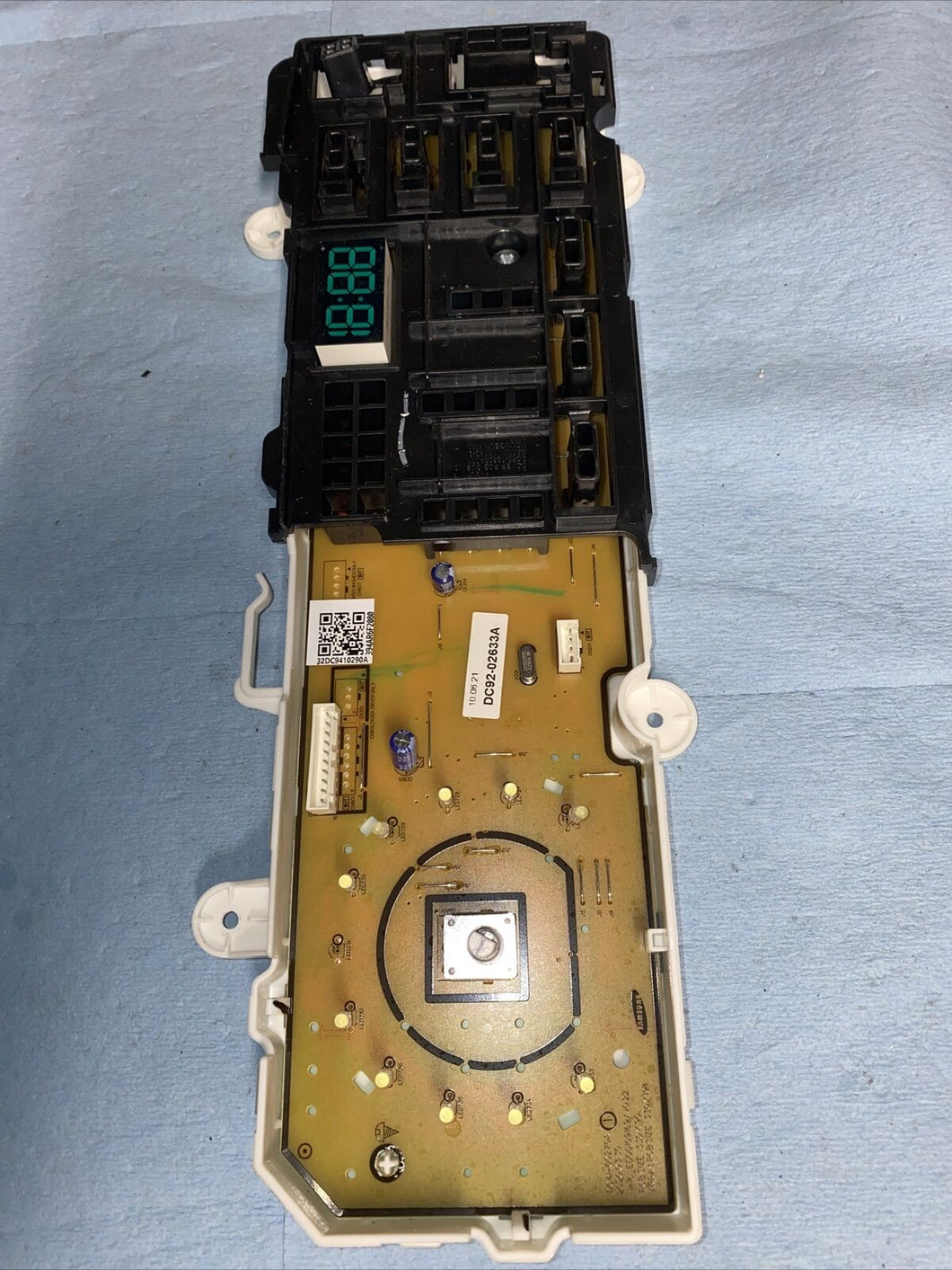 Samsung Dryer Display Control Board P/N DC92-02633A |BK185