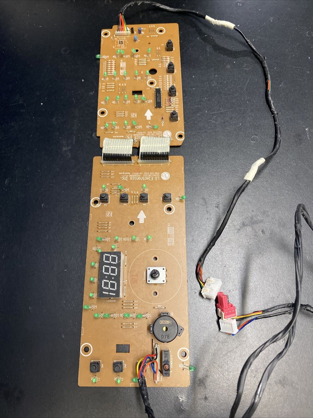 LG Kenmore Dryer Display Control Board - Part# EBR62545201 |BK1178