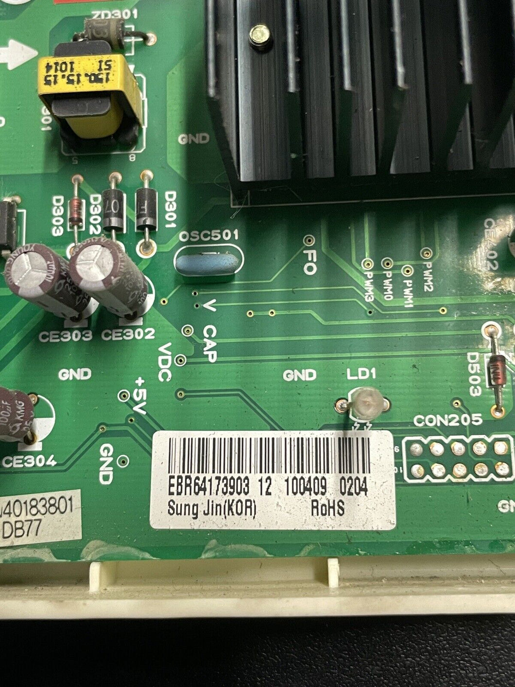 LG Fridge Control Board  EBR64173903  EAN40183801  EAX61528402 |WM1266