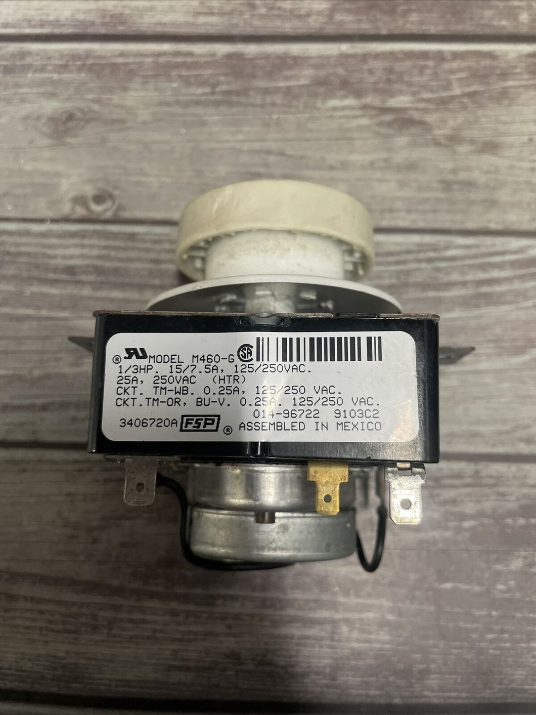 Whirlpool Dryer Timer - Part # 3406720A 3406720 A |KM1260