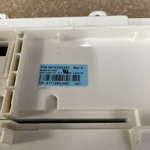 Whirlpool Dryer Display Board Part # W10352341 Rev A |KM1223