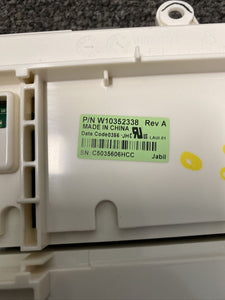 W10352338 Whirlpool washer display board | ZG Box 162