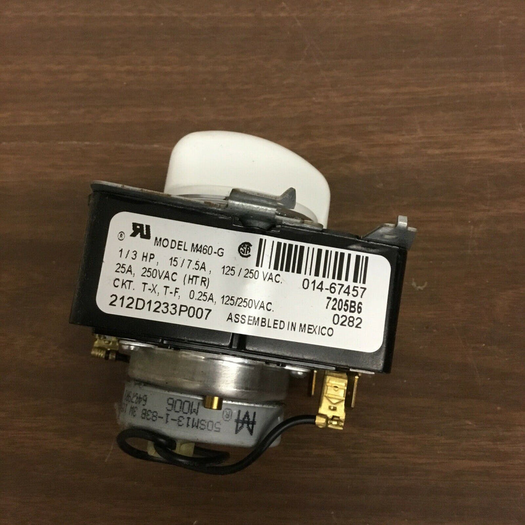 GE Dryer Timer | 212D1233P007 |GG635