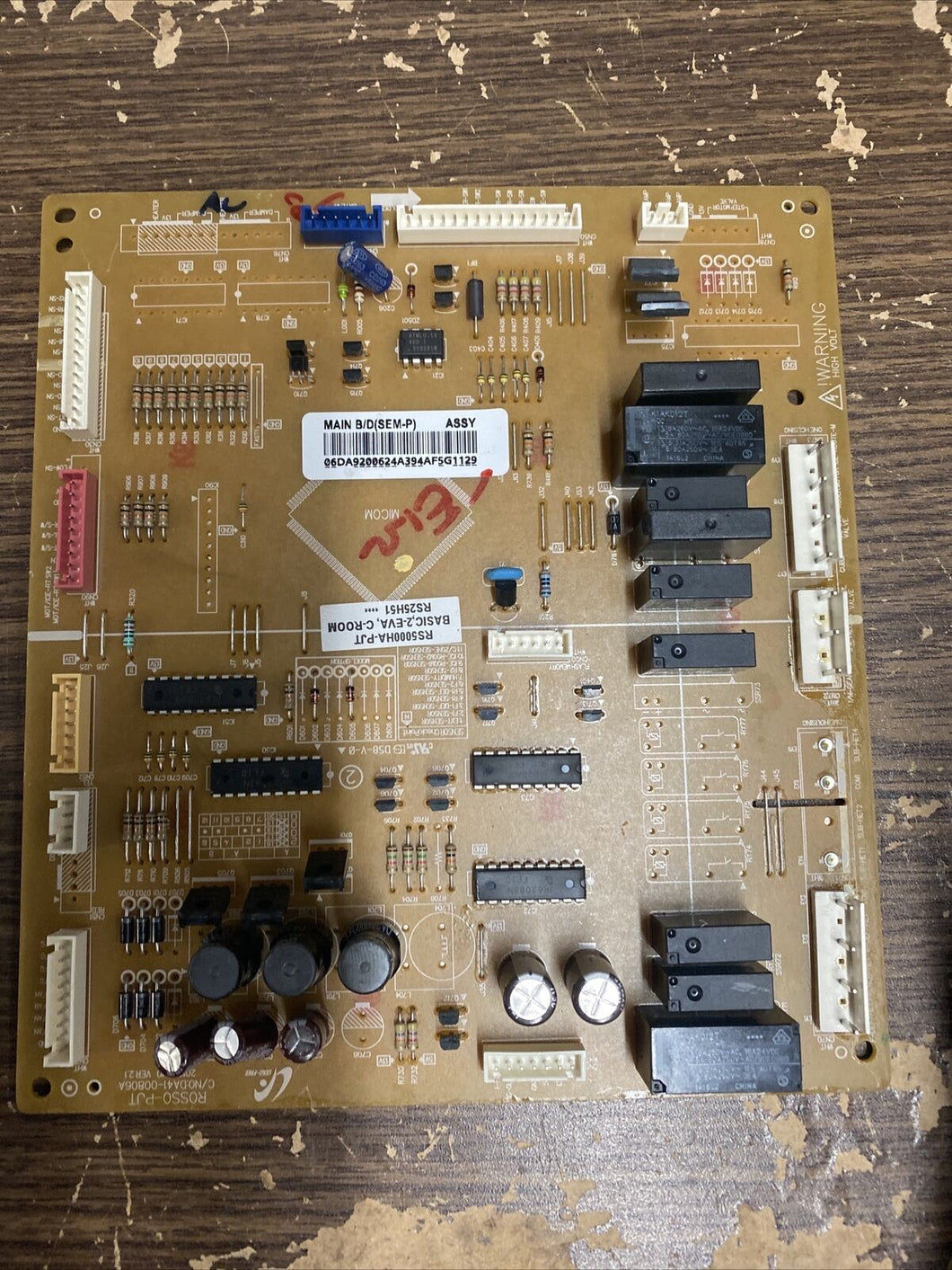 Samsung Fridge Main Control Board  DA92-00624A  DA41-00806A |BK680