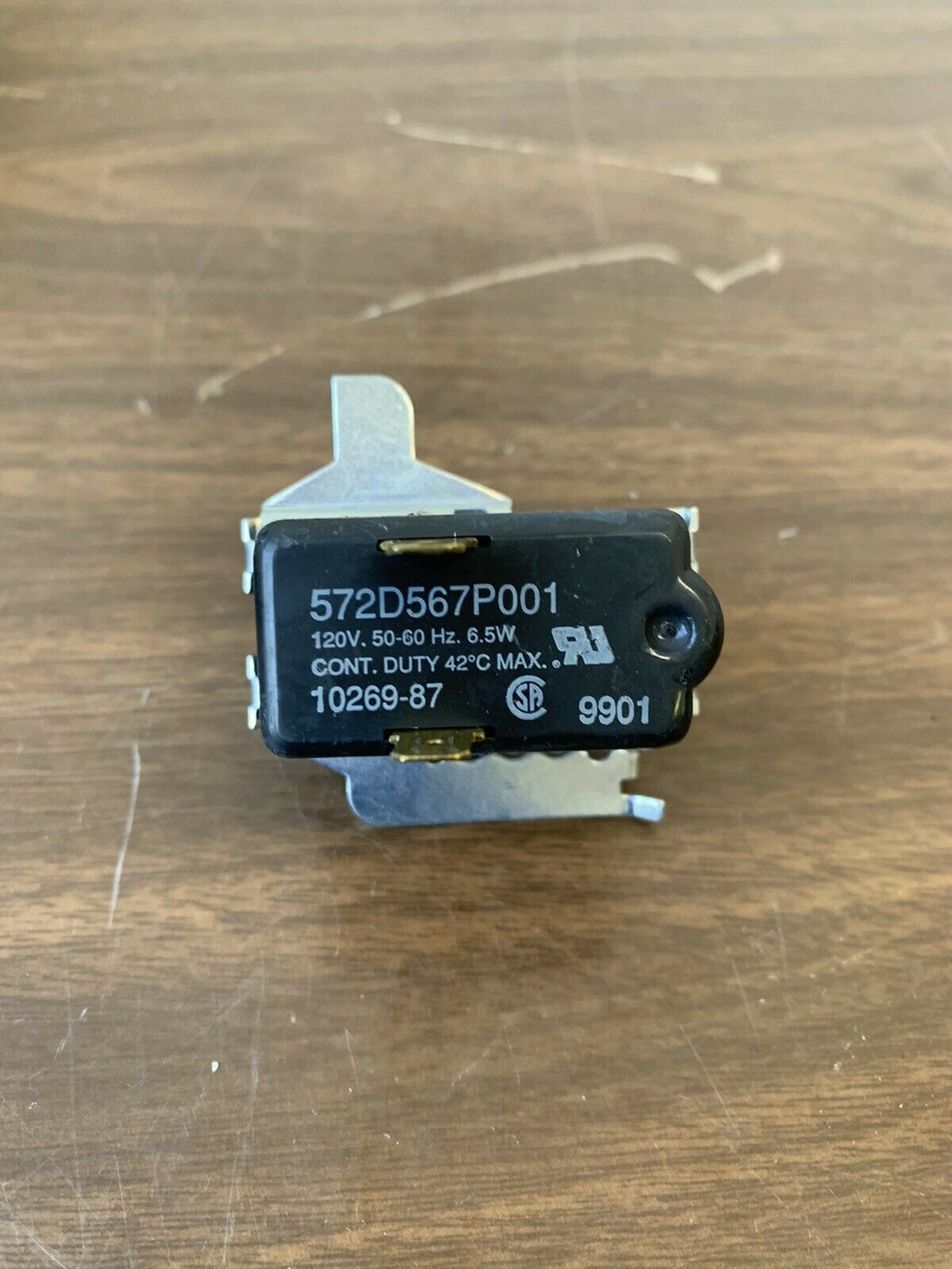 DRYER BUZZER SWITCH 572D567P001 |GG235