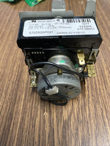 GE Dryer Timer 572D520P021 |BK1049