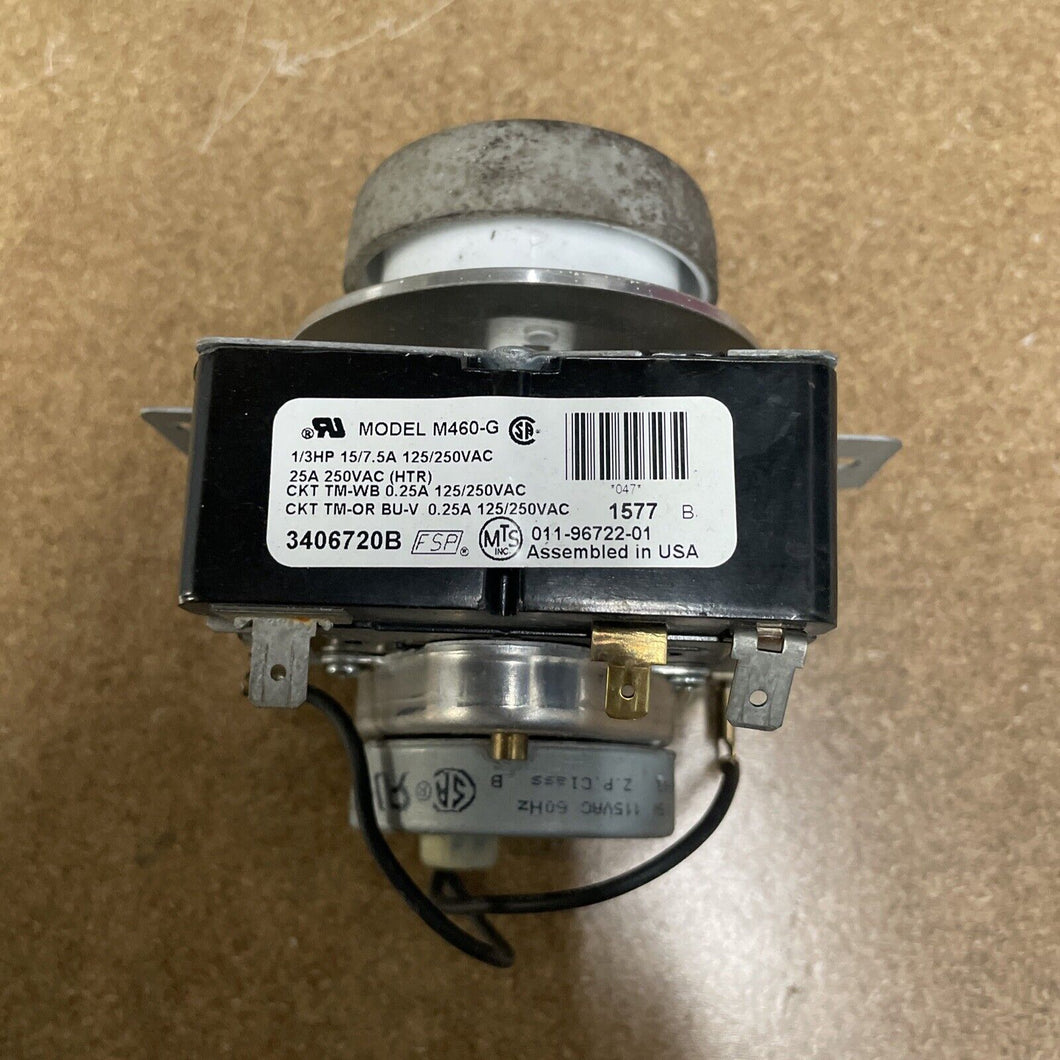 Whirlpool Dryer Timer - Part# 3406720B  3406720 B |KM953