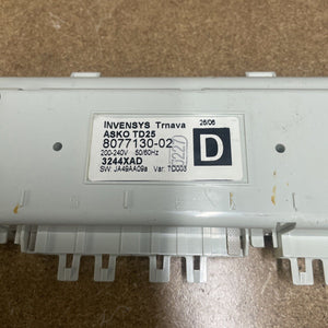 Asko Control Unit #8077130-02 |KMV148