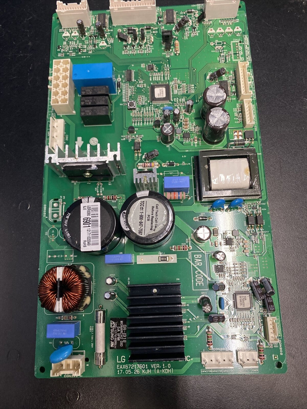 Genuine LG Refrigerator Electronic Control Board EBR83806901|BK1212