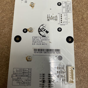 LG Refrigerator Dispenser Display Control Board Part #EBR791597 |KM1123