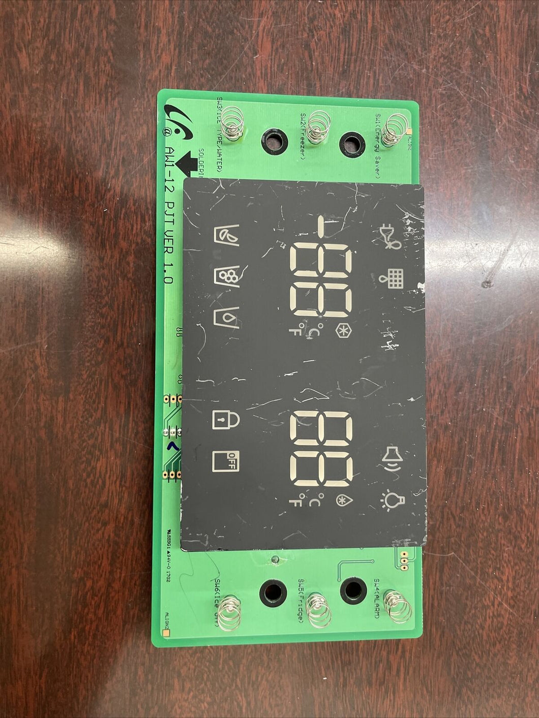 Samsung Refrigerator Control Board - Part # DA92-00368B |KM1462