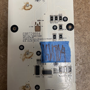 LG Refrigerator Dispenser Interface Board P/N: EBR72955401 |KM704