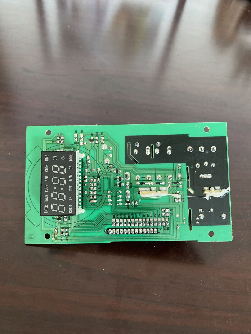 Sunbeam Microwave Main Control Digital Readout Circuit Board MEL416-SA39V | N313