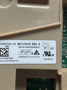 Whirlpool Dishwasher Control Board  W10834737  W1117017A |WM718