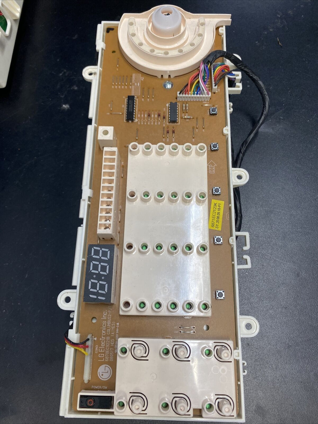 LG DRYER PCB ASSEMBLY 6871EC2123K |BKV144